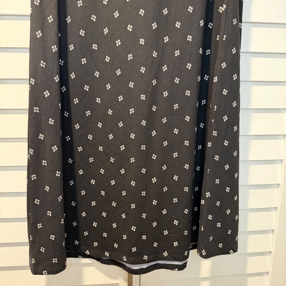 Workwear Office Nine‎ Britton Womens XL Black Floral Sleeveless Sheath Dress New - Picture 7 of 13